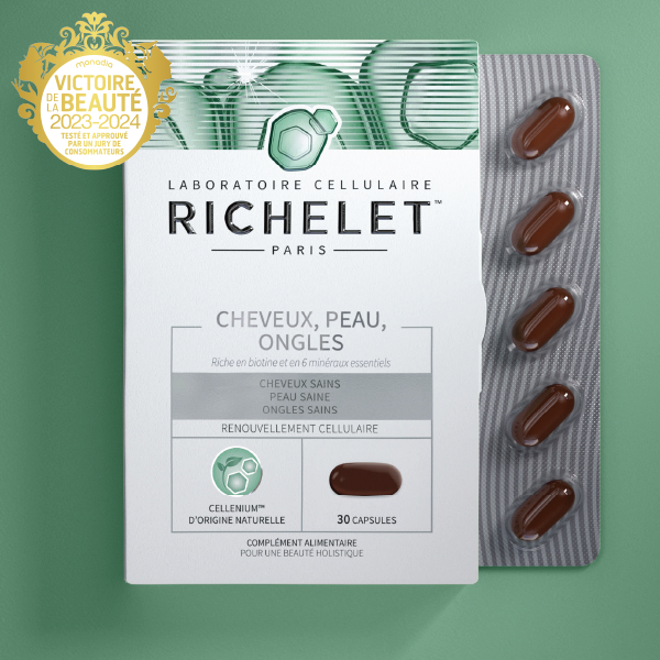 image Richelet cheveux peau ongles 90 capsules
