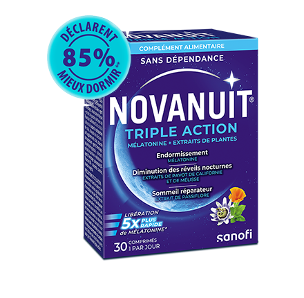 image Novanuit triple action 30 comprimés